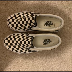 checkered vans